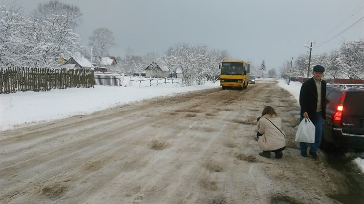 Як на Львівщині виглядає найгірша дорога…