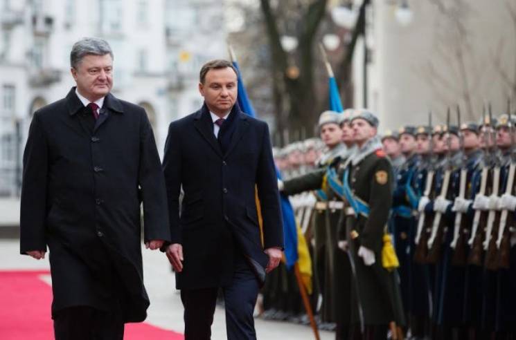 Встреча президентов Украины и Польши в Х…