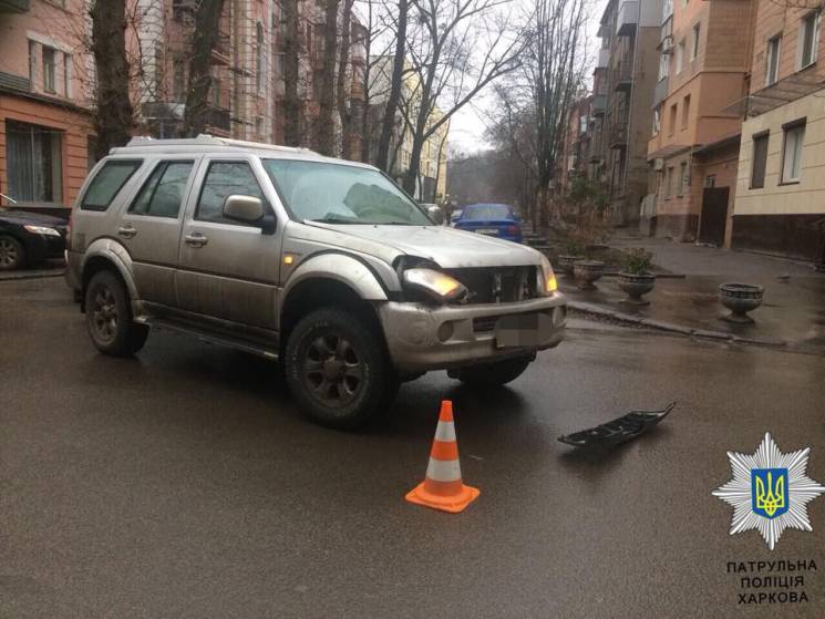В центре Харькова водитель внедорожника…
