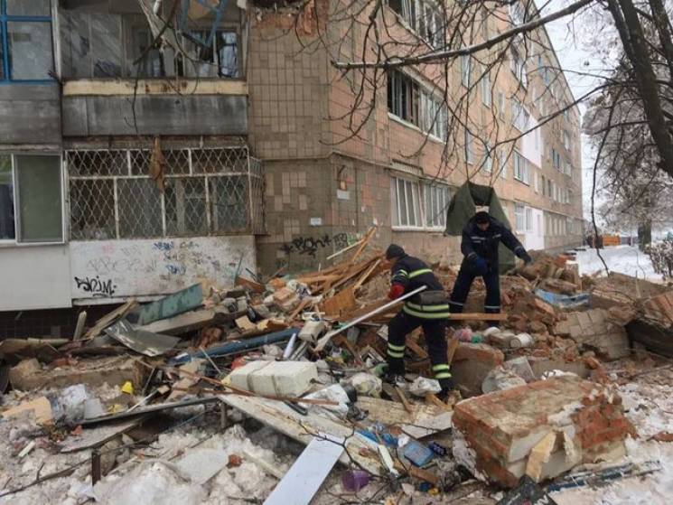 Взрыв в Фастове: Разрушены три этажа, жи…