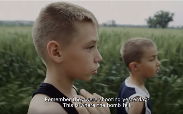 Документальный фильм о мальчике с Донбас…
