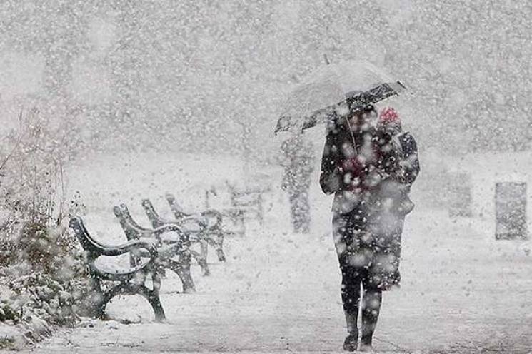 Снегопады и метели: Киев в очередной раз…
