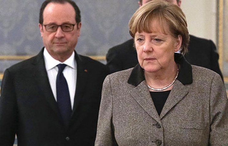 Переговори Олланда і Меркель з Путіним п…