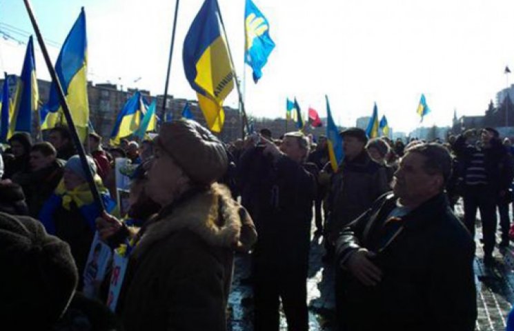 В Харькове на митинге произошел взрыв…