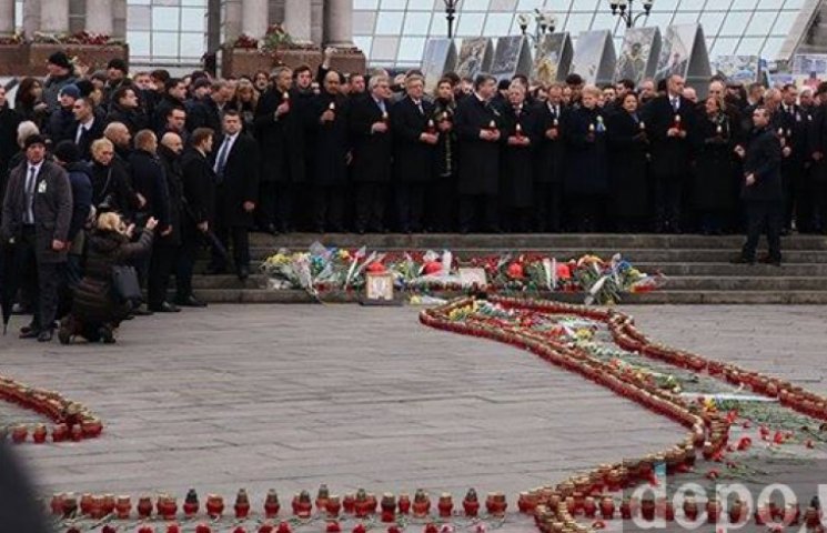На Майдане Незалежности молятся за мир…