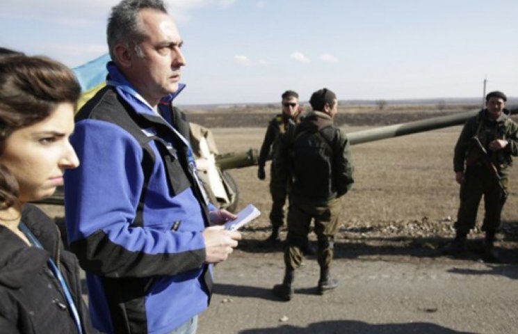 ОБСЄ фіксує зниження обстрілів на Донбас…