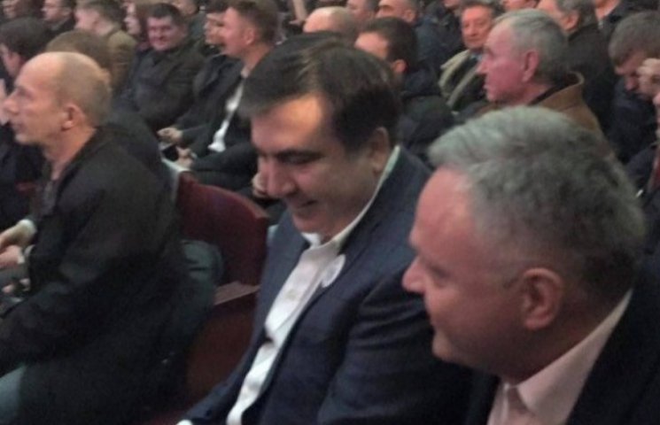 Саакашвили уже в Ужгороде…