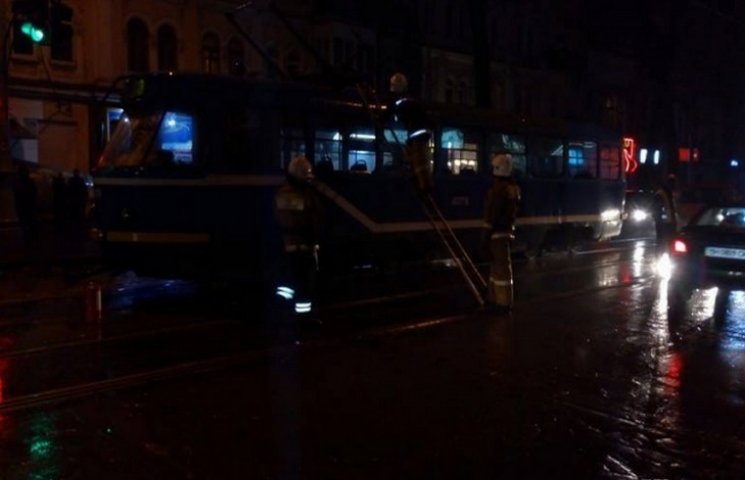 В Одесі на ходу загорівся трамвай…