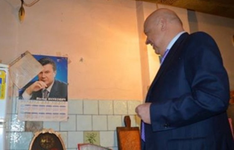 Как Москаль встретил Януковича на Закарп…