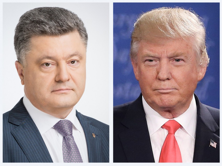 Трамп з Порошенком поговорили про Донбас…