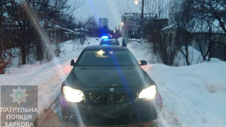 В Харькове пьяный водитель устроил авари…