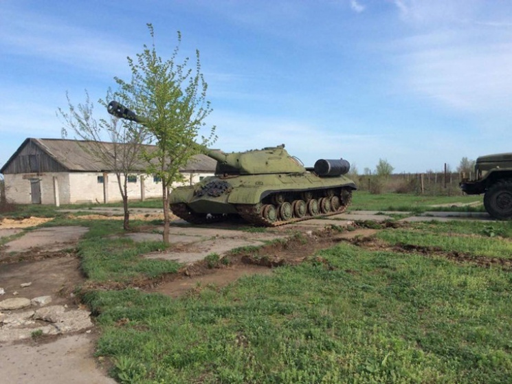 Танк из Донбасса нашли на Кропивниччине…