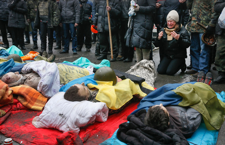 Результат пошуку зображень за запитом "розстріл небесної сотні"