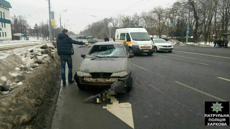 На Белгородском шоссе иномарка сбила вел…