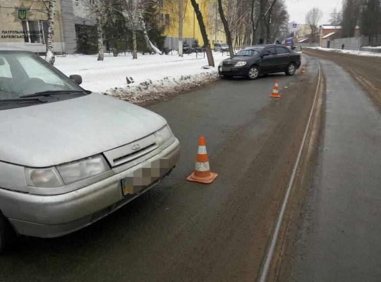 В Харькове невнимательный водитель Toyot…