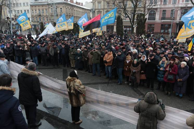 Як у Львові проходила акція підтримки Са…