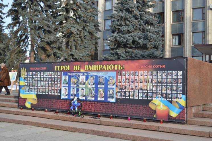 Подвиг Героїв Майдану вшанували у місті…