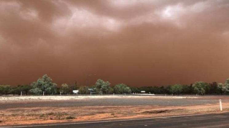Австралію накрила помаранчева буря (ФОТО…
