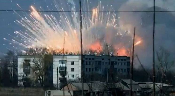 Подрыв арсенала в Балаклее: Украина запл…