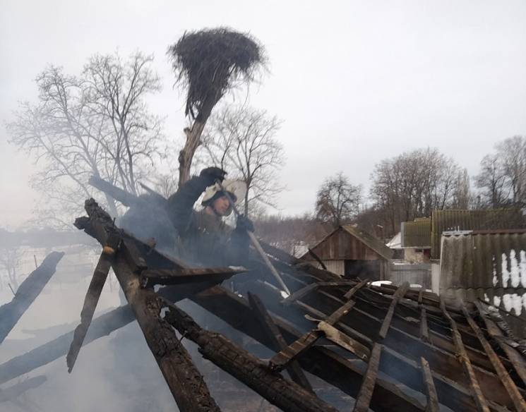 На Полтавщині спалахнув приватний житлов…