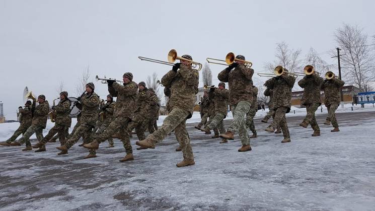 Військовий оркестр з Дніпропетровщини по…