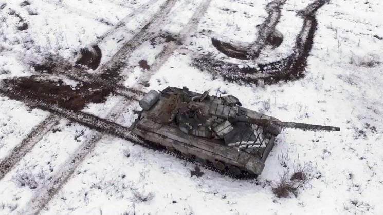Бойцы танковой бригады с Днепропетровщин…