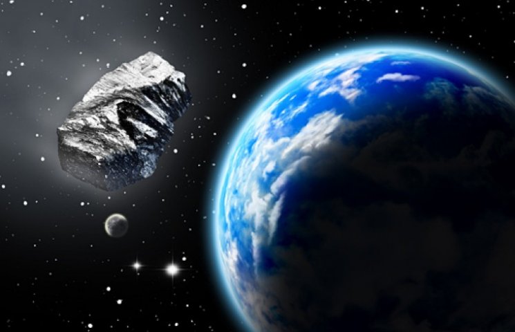 Близко от Земли пролетел астероид массой…