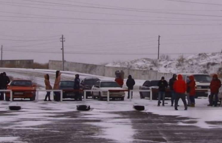Снігопад потішив одеських дріфтерів…