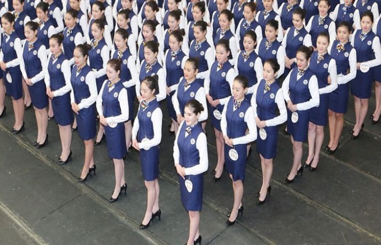 Кастинг стюардес в Китаї не менш видовищ…