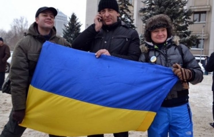 Любителей Путина в Одессе прогнали украи…