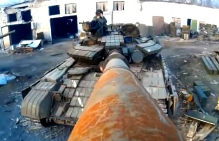 Как украинские бойцы сделали селфи-палку…