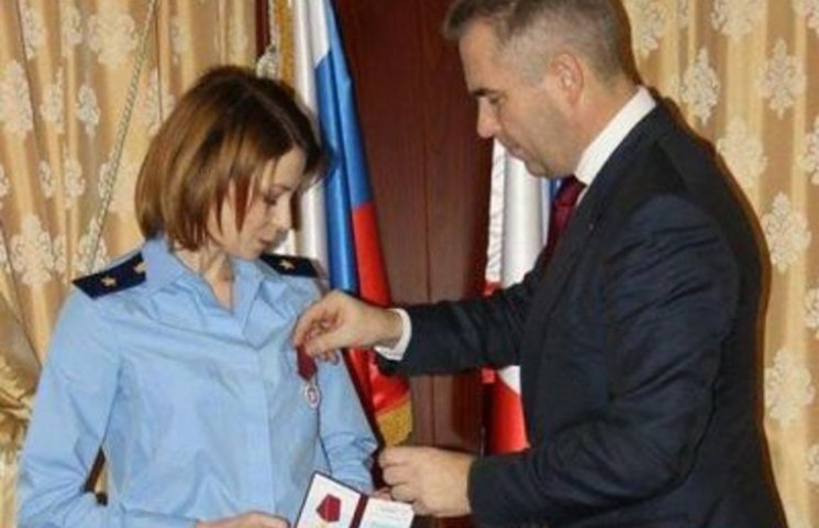Няші дали медальку за захист дітей Росії…