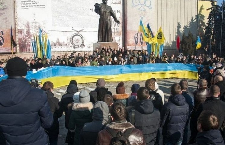В Черновцах в День Соборности Украины об…