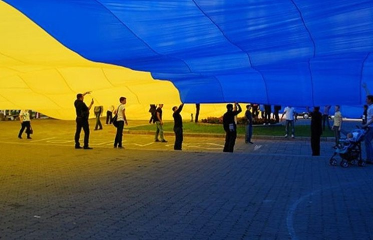 В Ужгороді на День Соборності України ро…