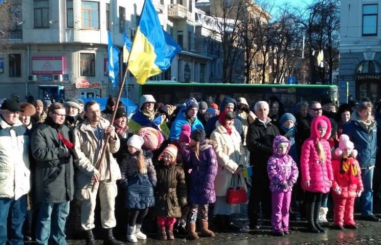 Как в Харькове отпраздновали День Соборн…