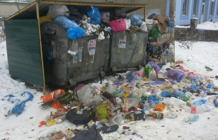 Райцентр на Тернопольщине в мусорном кол…