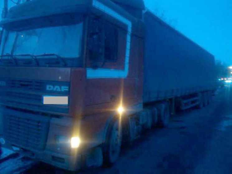 На Полтавщині затримали вантажівку з "лі…