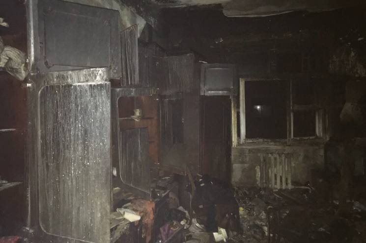В Харькове в горящей квартире нашли труп…
