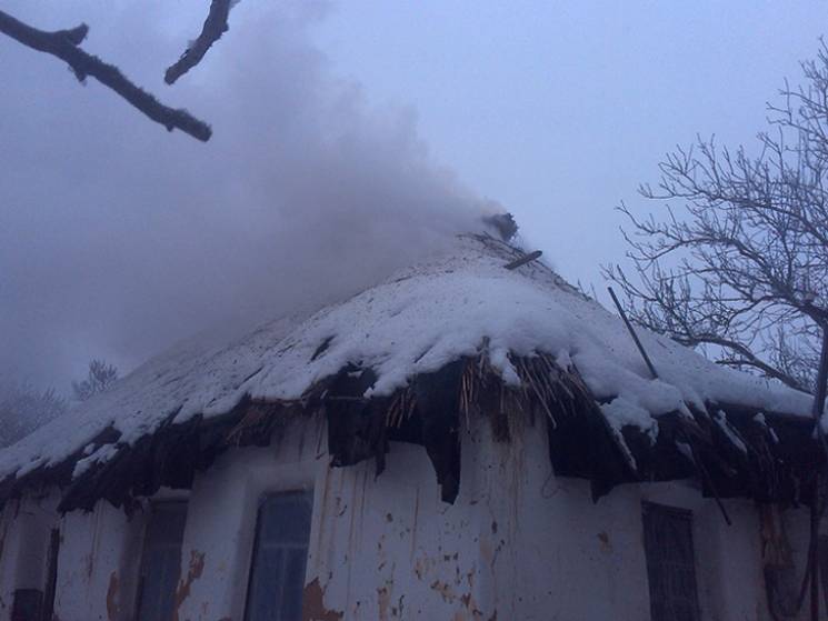 На Полтавщині спалахнув нежитловий будин…