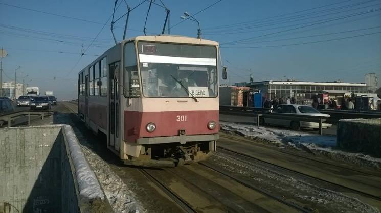 Київ суворий: Як трамваї накриває потоп…