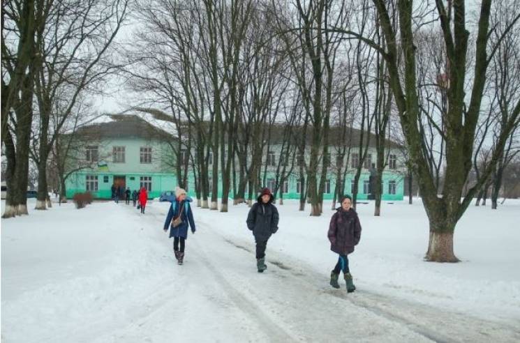 Сельскую школу под Днипром перевели на а…