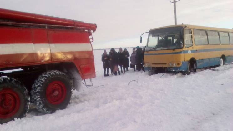 На Одещині у сніговому "полоні" опинився…