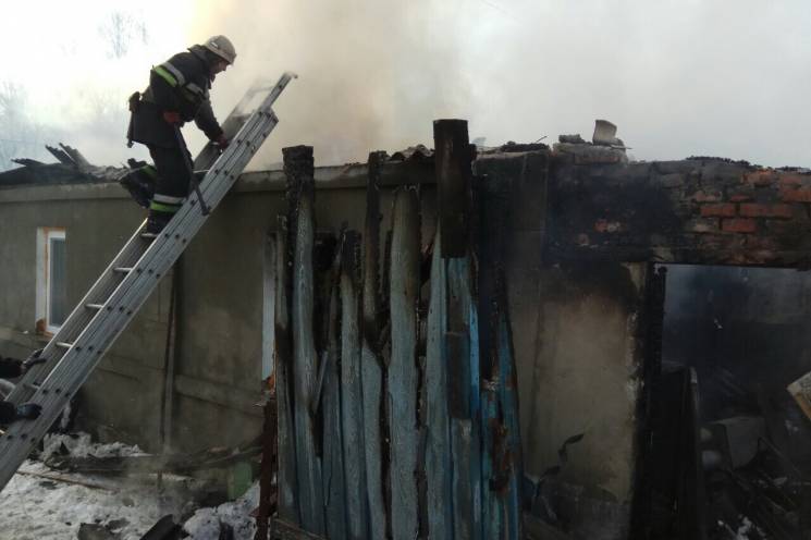 На Алексеевке сгорел частный дом: Постра…