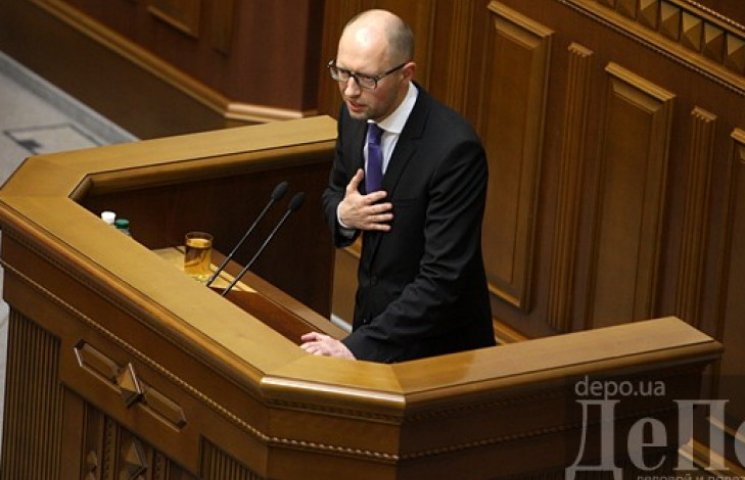 Яценюк пообещал в кресле премьера не ссо…