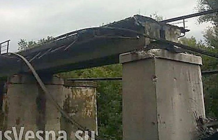 В Луганской области взорван железнодорож…