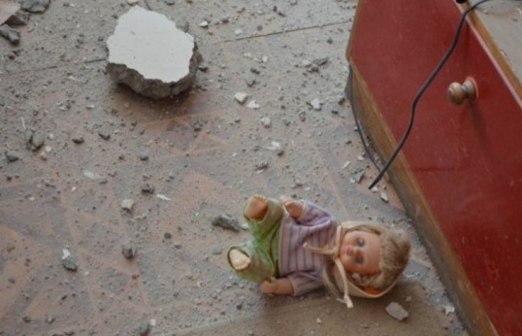 В Луганске взорван детский сад…