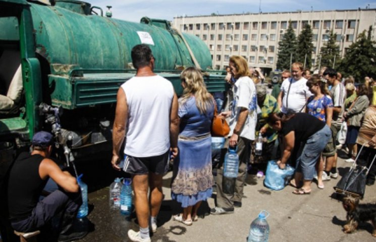 Луганск остался без электричества и воды…
