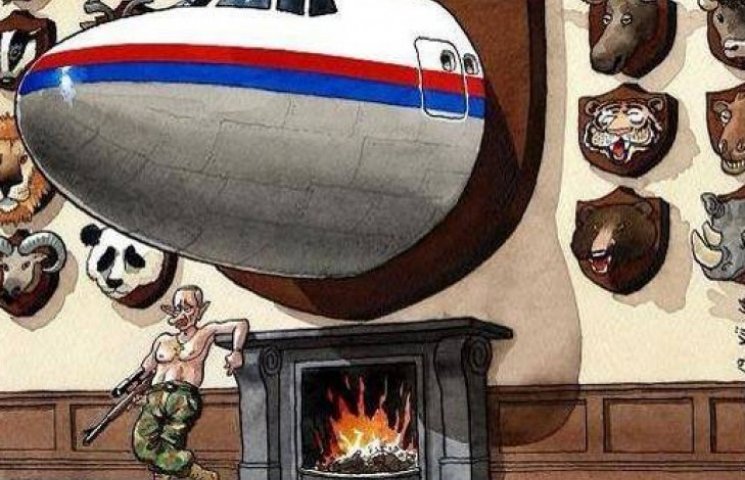 КАРИКАТУРА ДНЯ: Путин и «Боинг»…