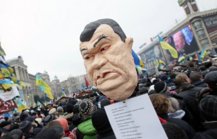Як святкується Януковичу "на чужбінушкє"…