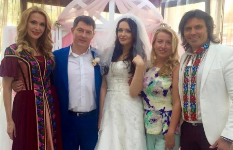 На весіллі "Міс Україна Всесвіт" Ольги С…